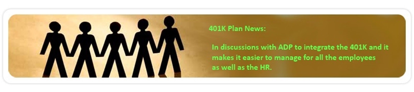 401K Plan News